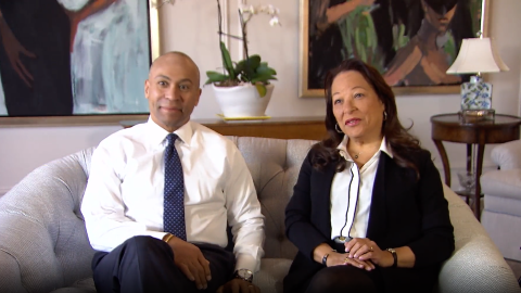 Governor Deval and Diane Patrick